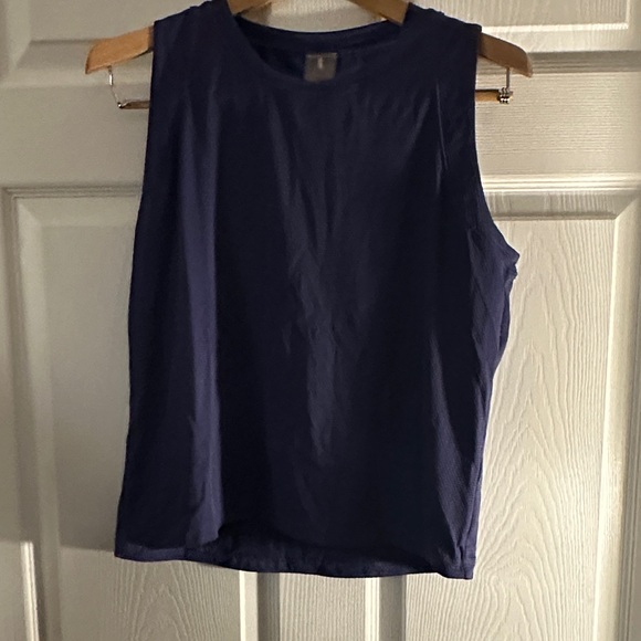 Calia Navy Sleeveless Women's Tee - Picture 2 of 4
